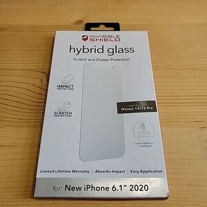 ZAGG InvisibleShield Hybrid Glass Screen Protector iPhone 12 & 12 Pro